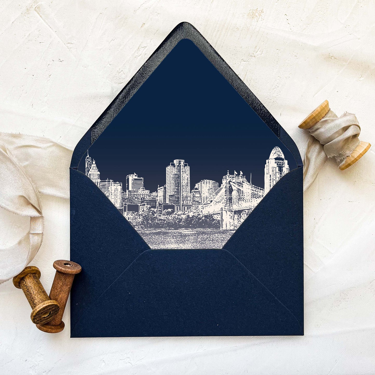 Cincinnati Wedding Invitation