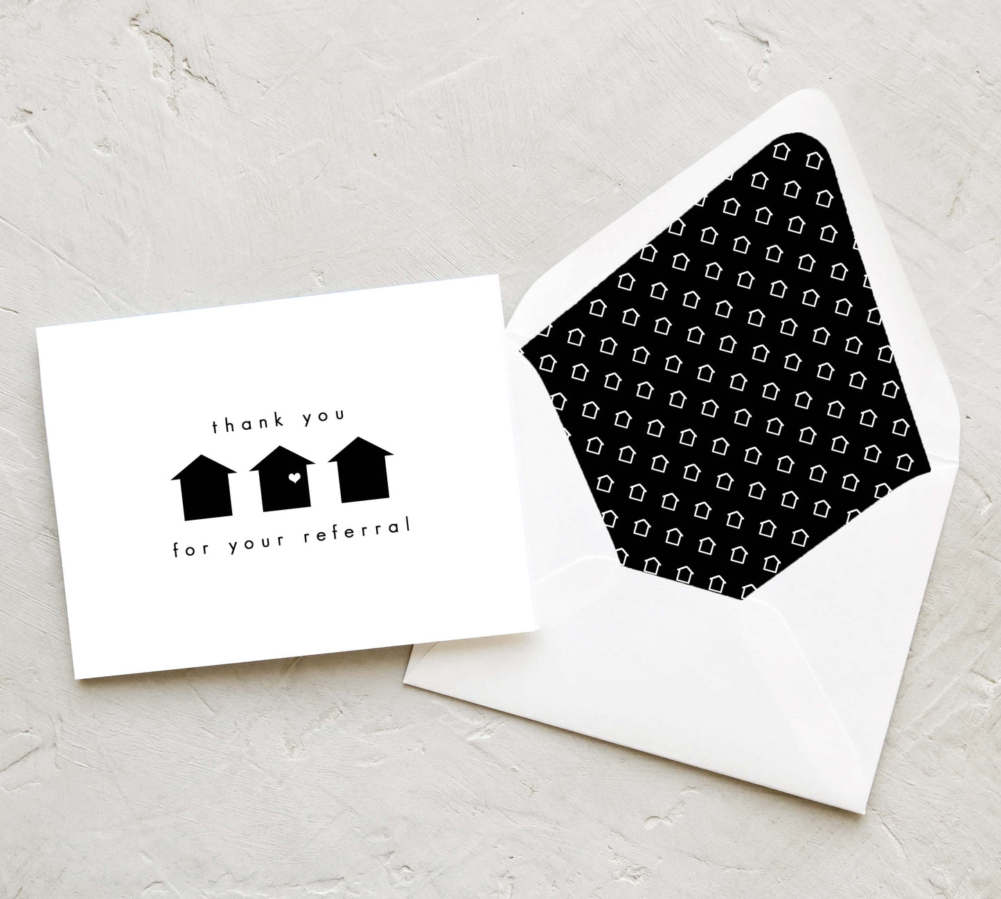 Geo - Thank You for Your Referral Card (Set of 10)