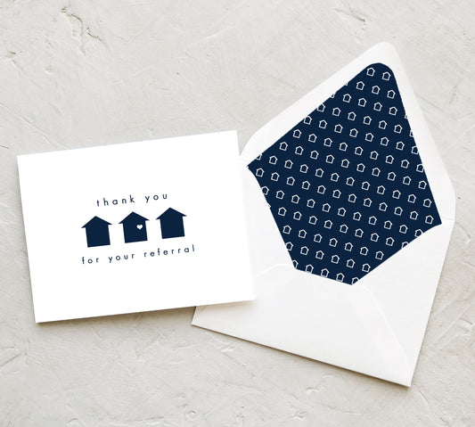 Geo - Thank You for Your Referral Card (Set of 10)