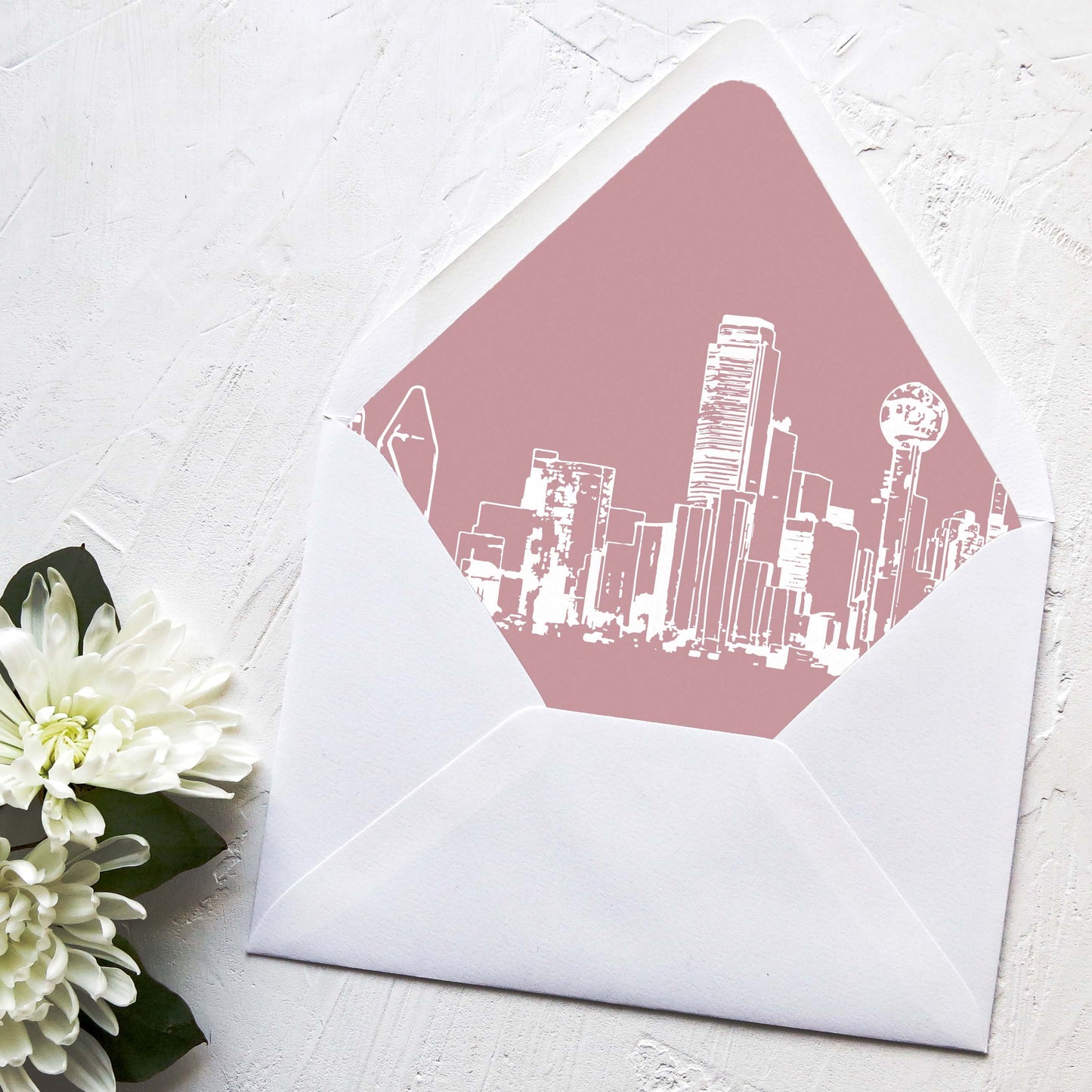 Dallas Wedding Invitation