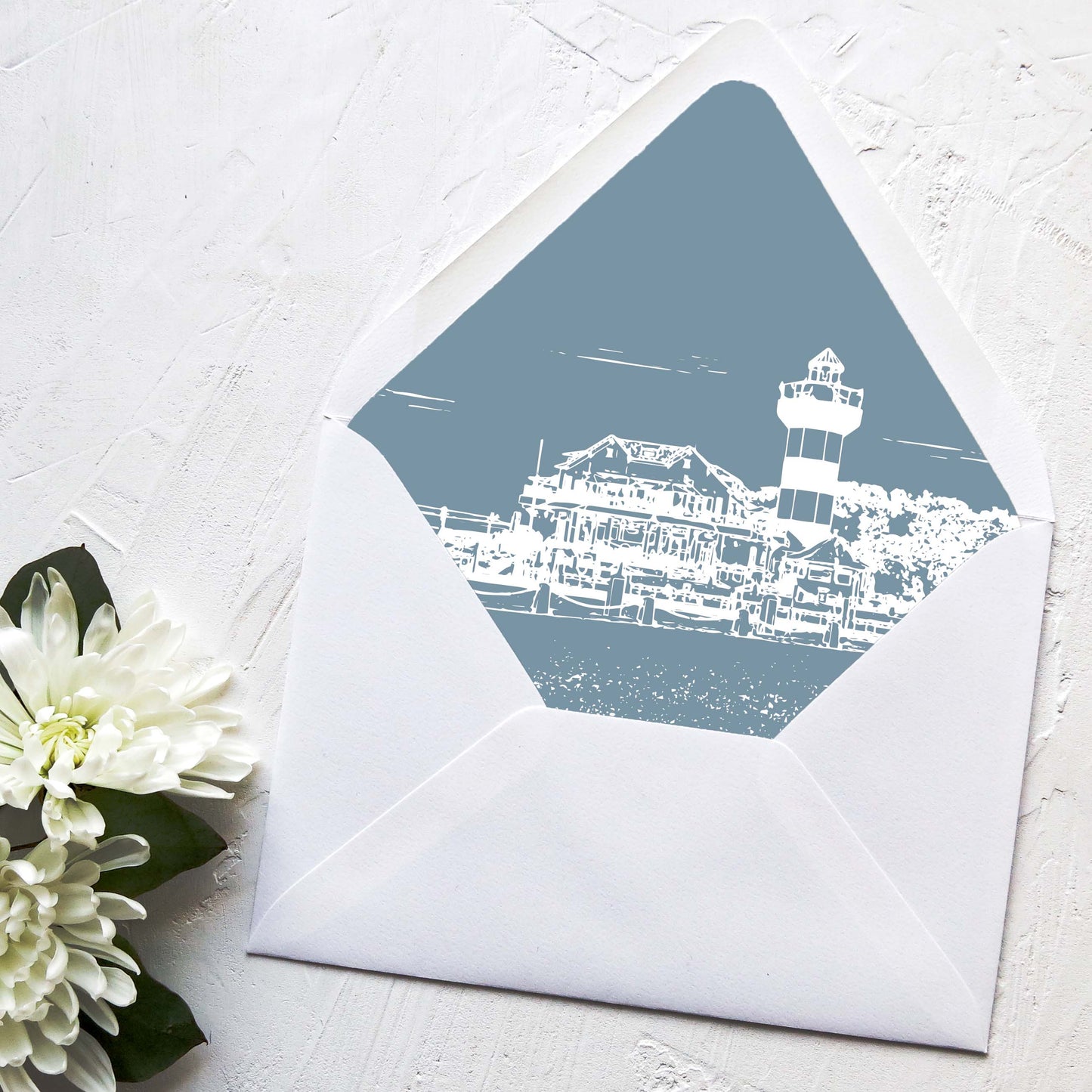 Hilton Head Wedding Invitation