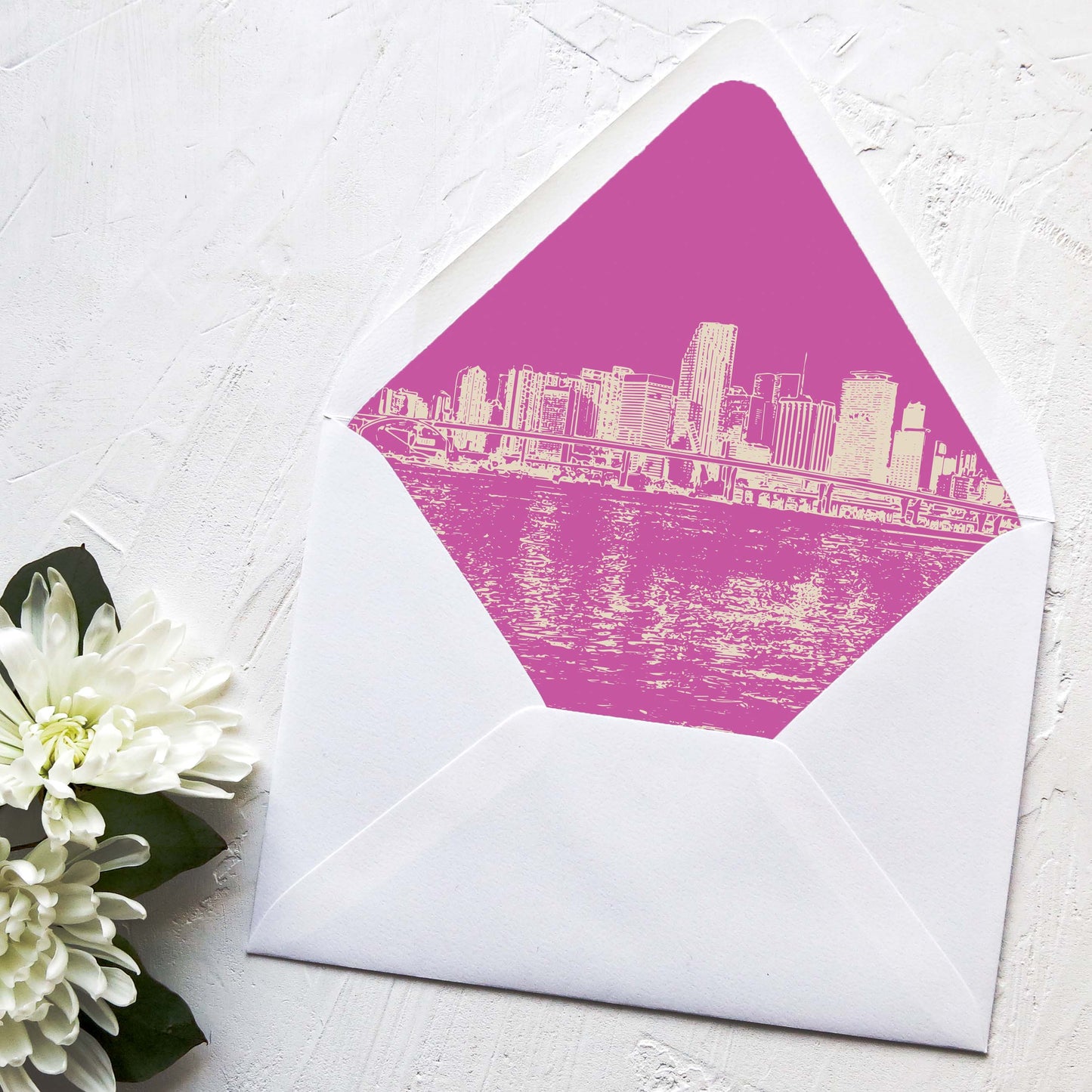 Miami Wedding Invitation