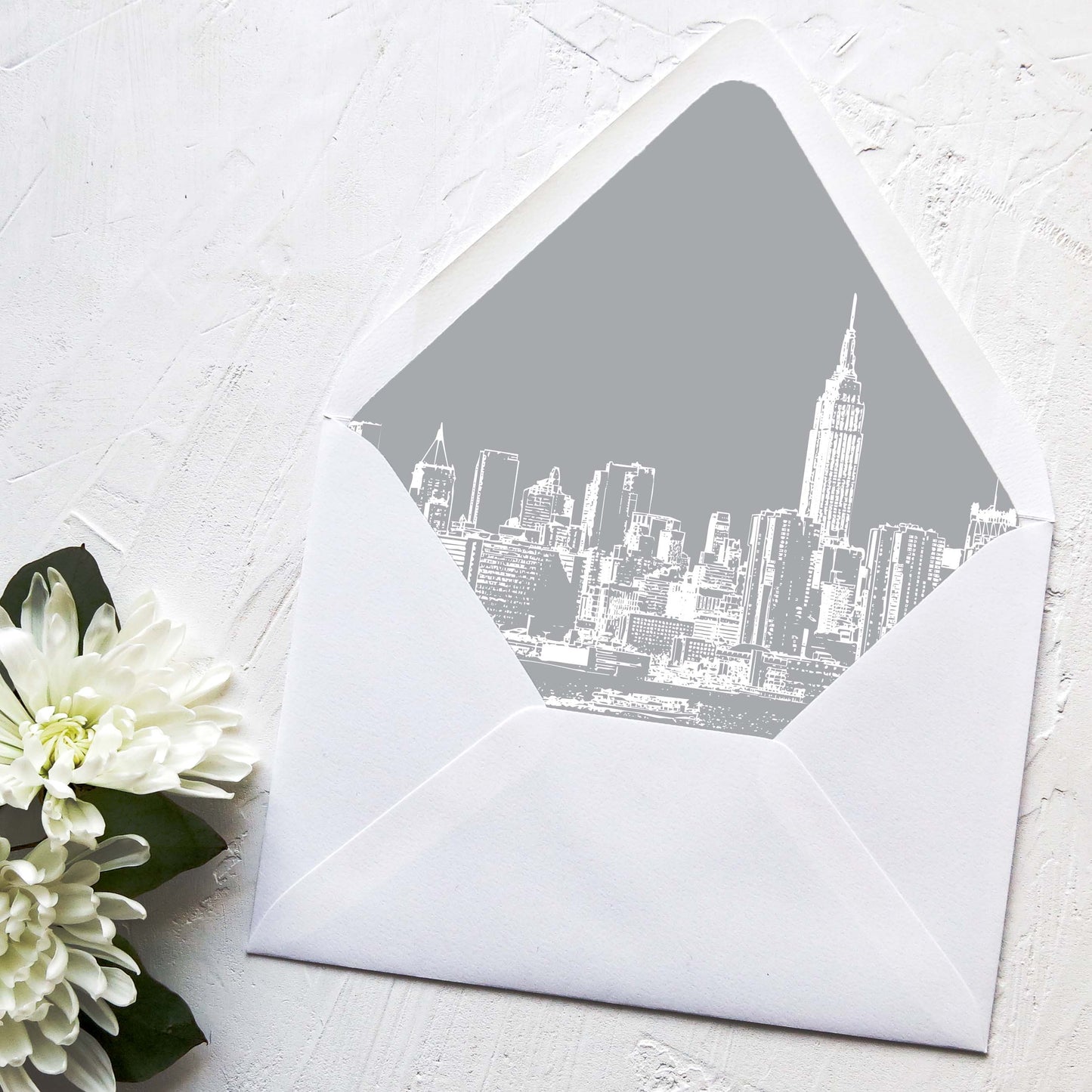 New York City Statue of Liberty Wedding Invitation