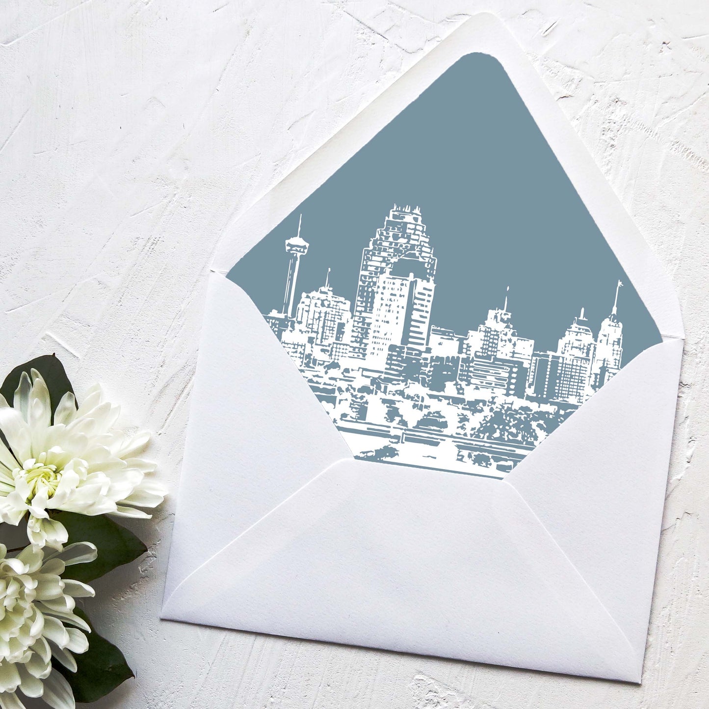 San Antonio Wedding Invitation