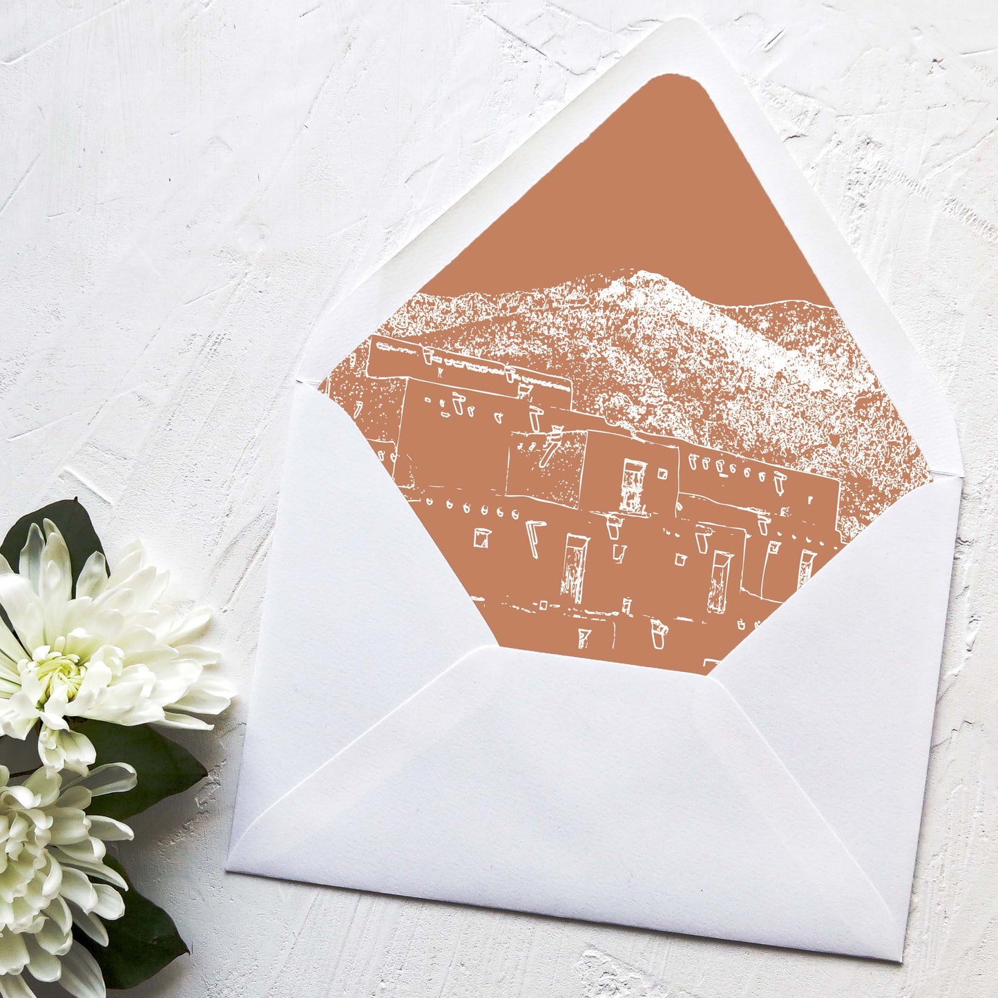 Santa Fe Chili Ristra Wedding Invitation