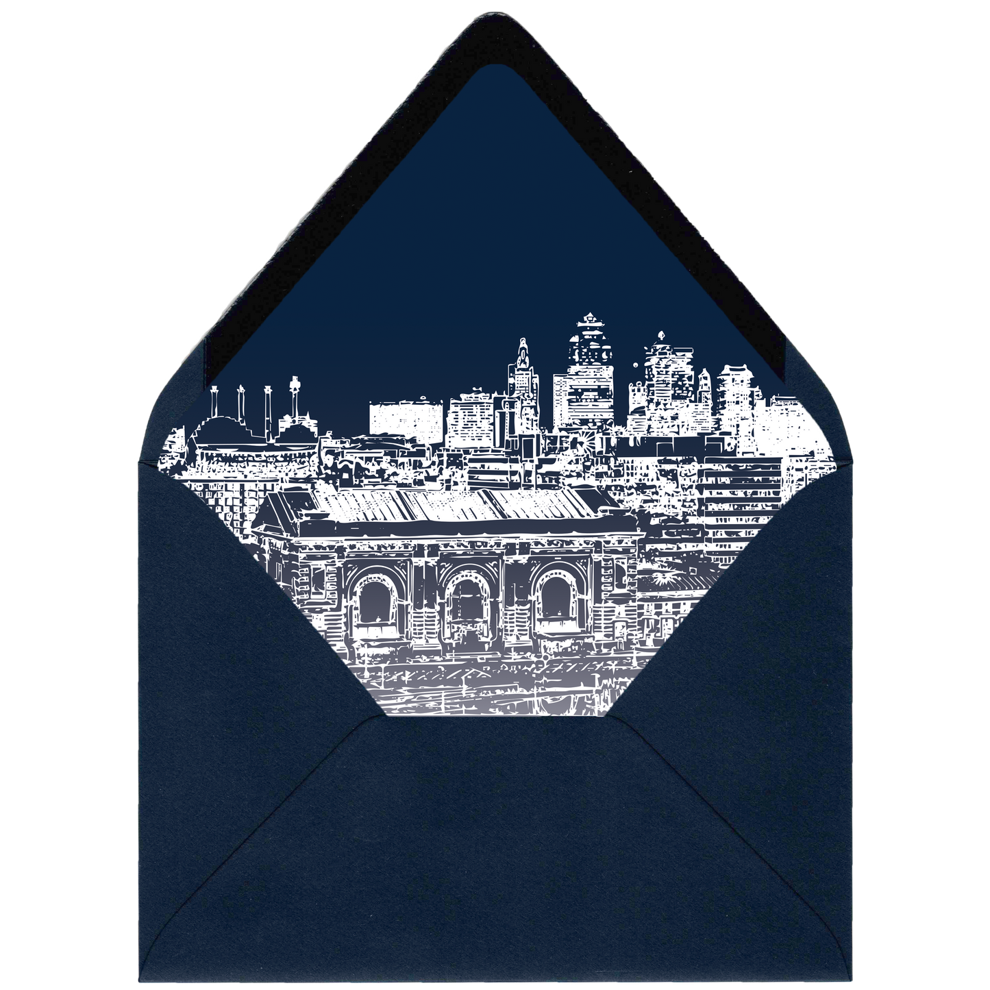 Kansas City Lined Envelope