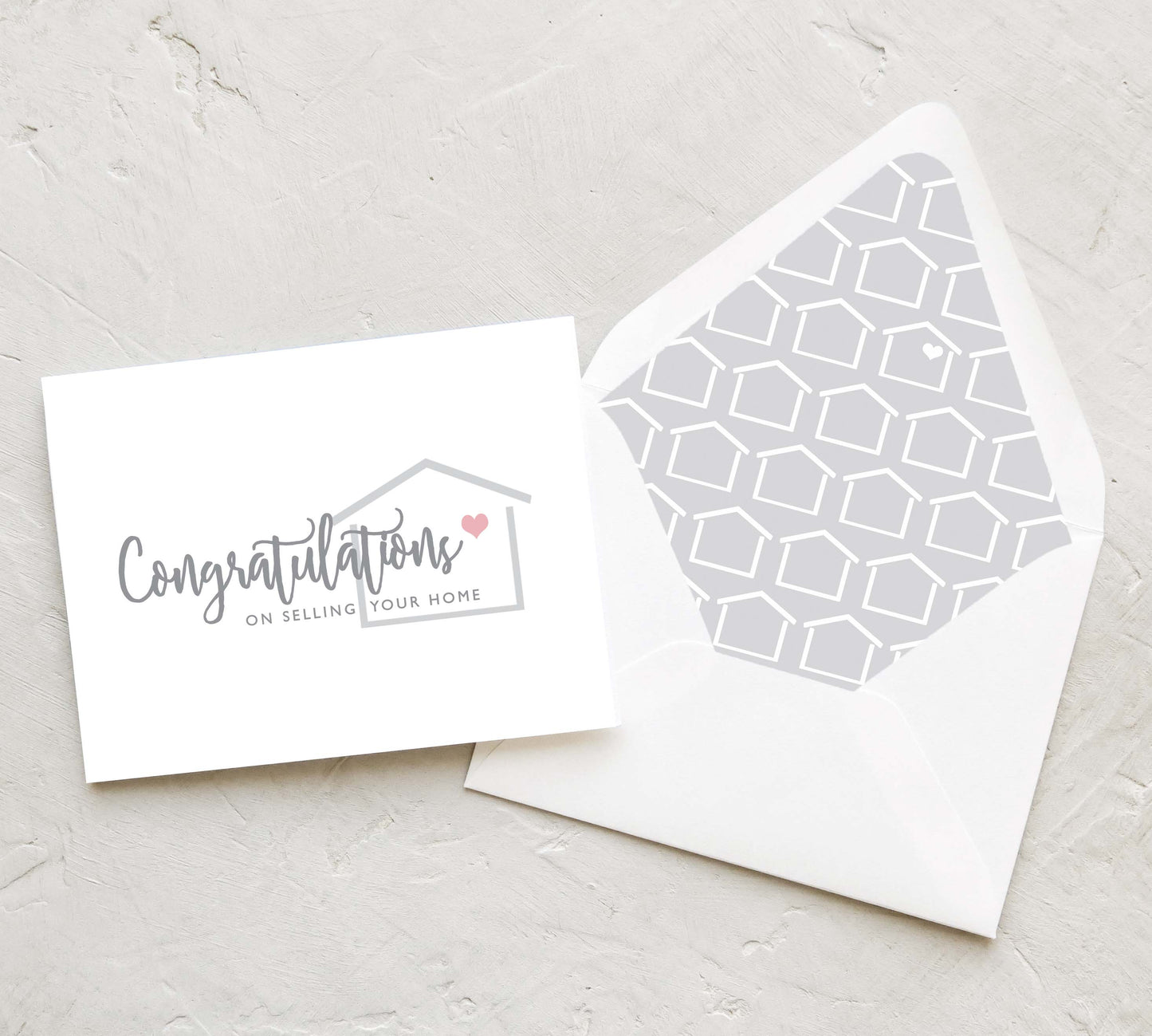 Realtor Congratulations on the Sale of Your Home Card | Shell Collection (Set of 10)
