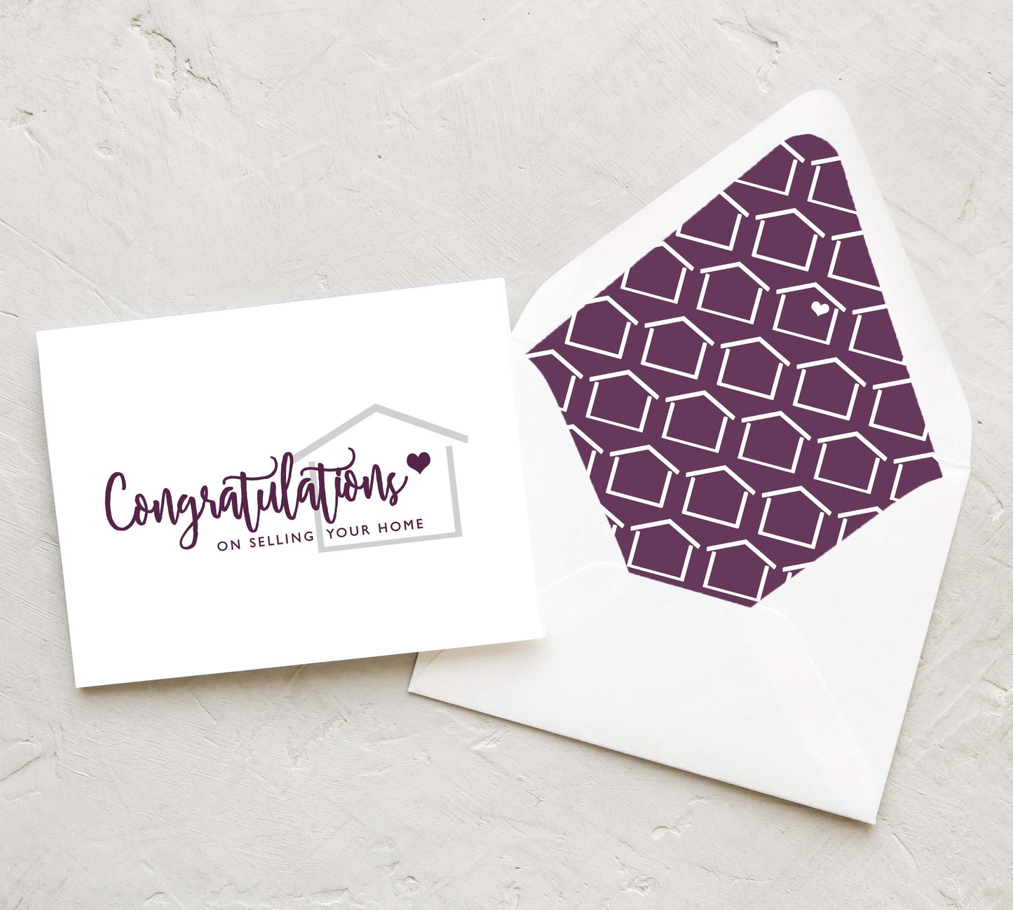 Realtor Congratulations on the Sale of Your Home Card | Shell Collection (Set of 10)