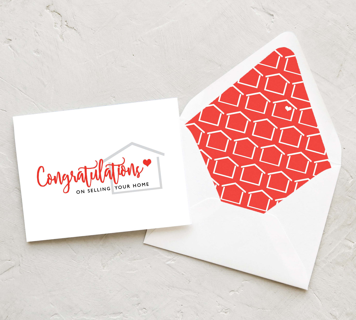 Realtor Congratulations on the Sale of Your Home Card | Shell Collection (Set of 10)
