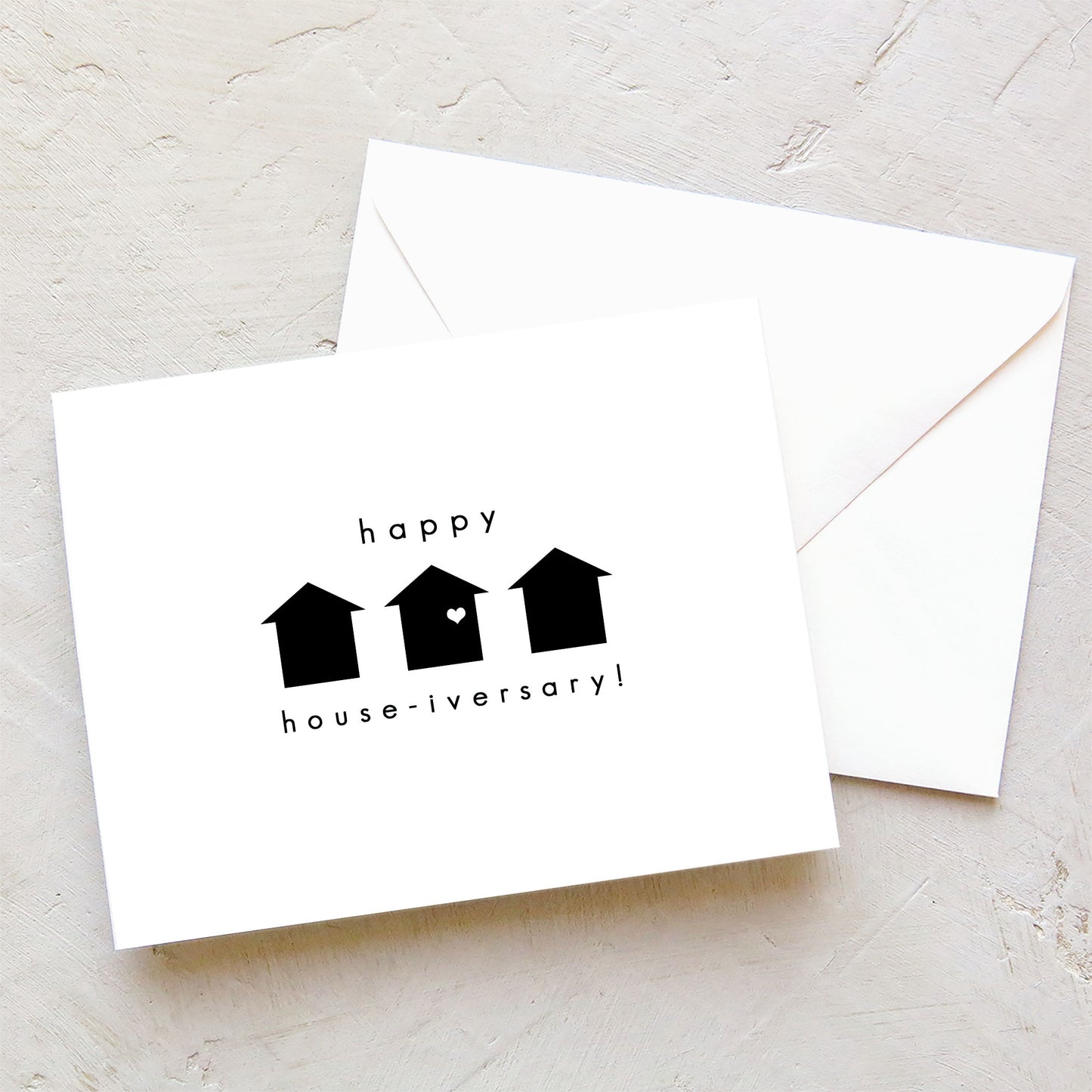 Geo - Happy Home Anniversary Card (Set of 10)