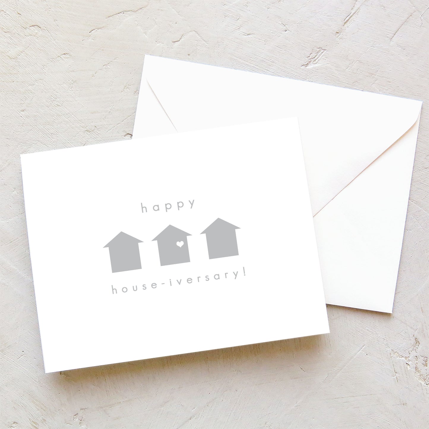 Geo - Happy Home Anniversary Card (Set of 10)