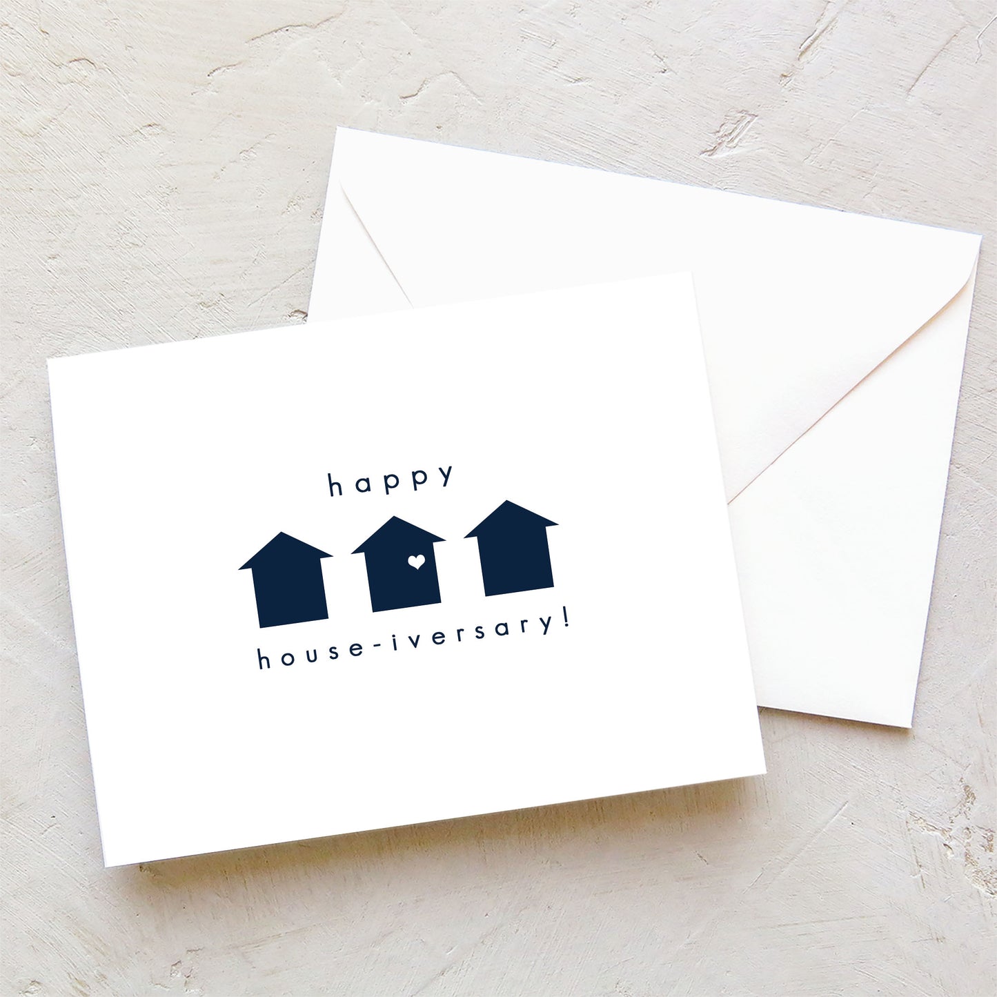 Geo - Happy Home Anniversary Card (Set of 10)