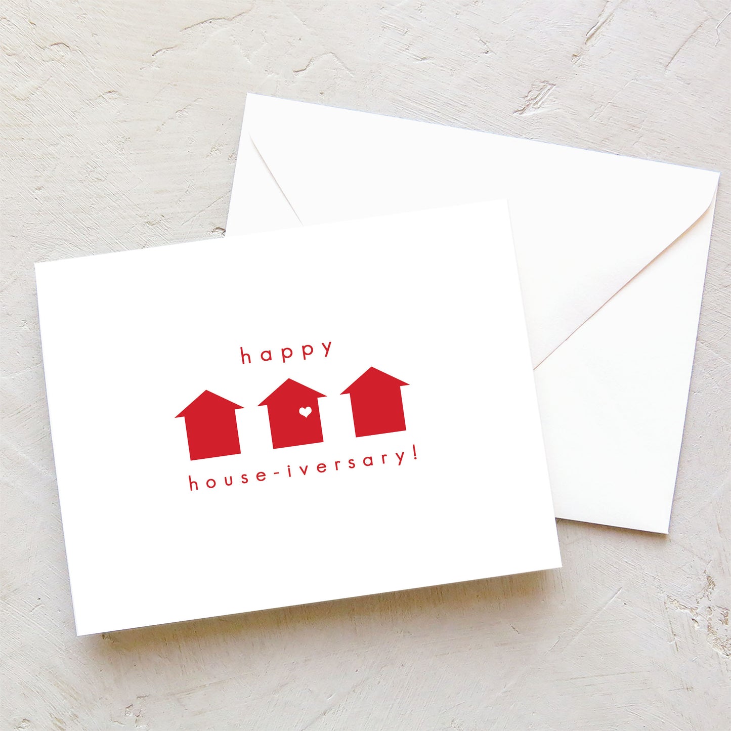 Geo - Happy Home Anniversary Card (Set of 10)