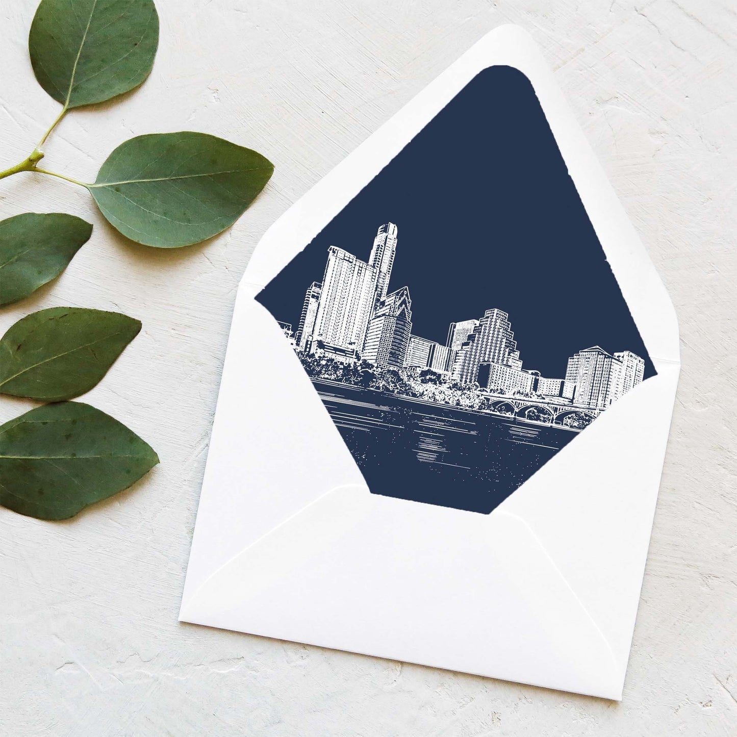 Austin Skyline Thank You Card Set (10 Cards)