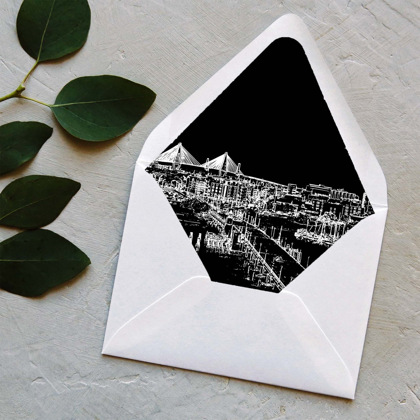 Charleston Skyline Thank You Card Set (10 Cards)