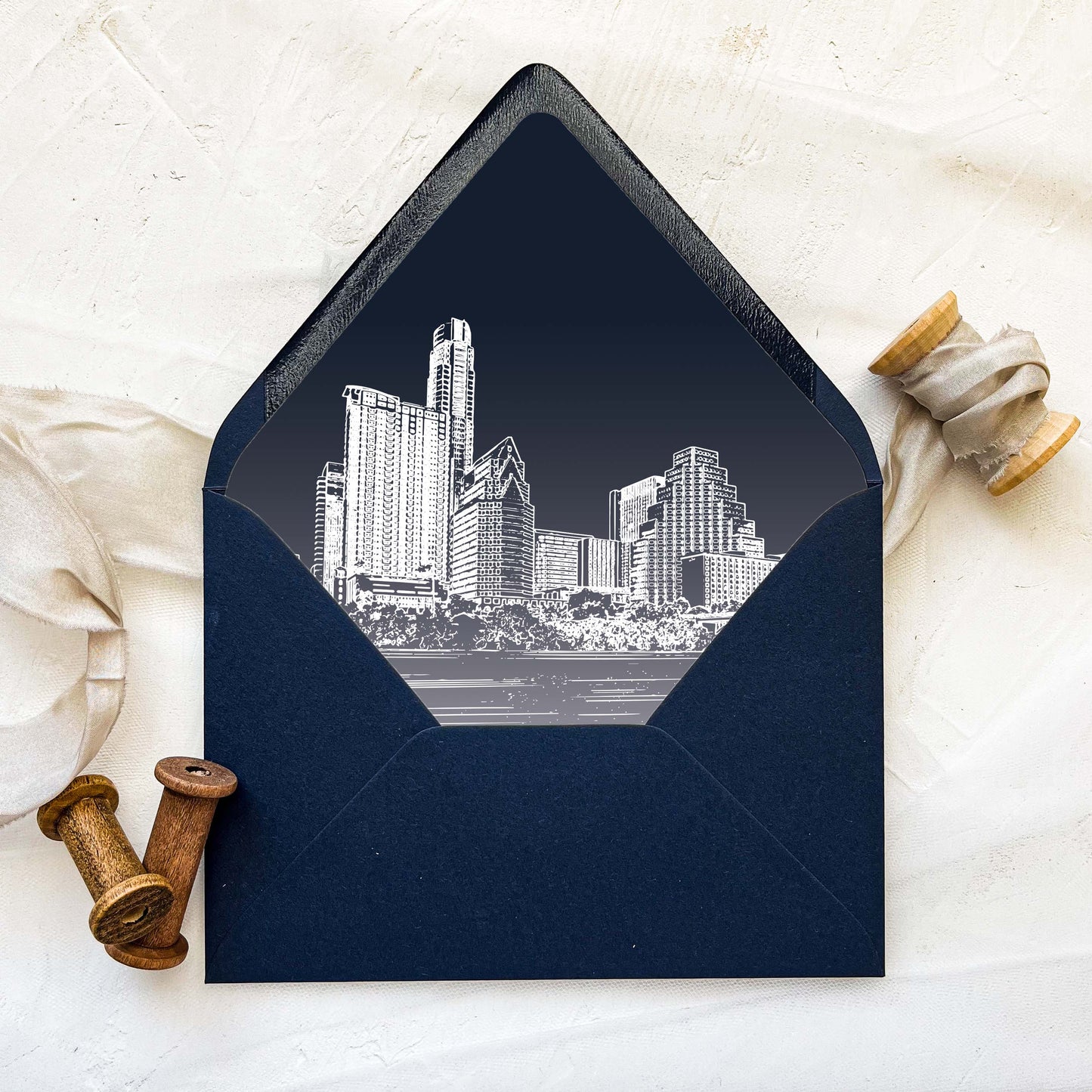 Austin Wedding Invitation