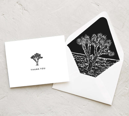 Joshua Tree Thank You Card (Set of 10)