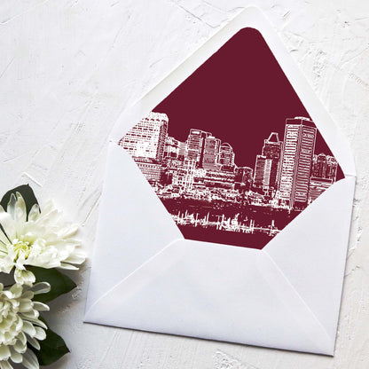 Baltimore Wedding Invitation