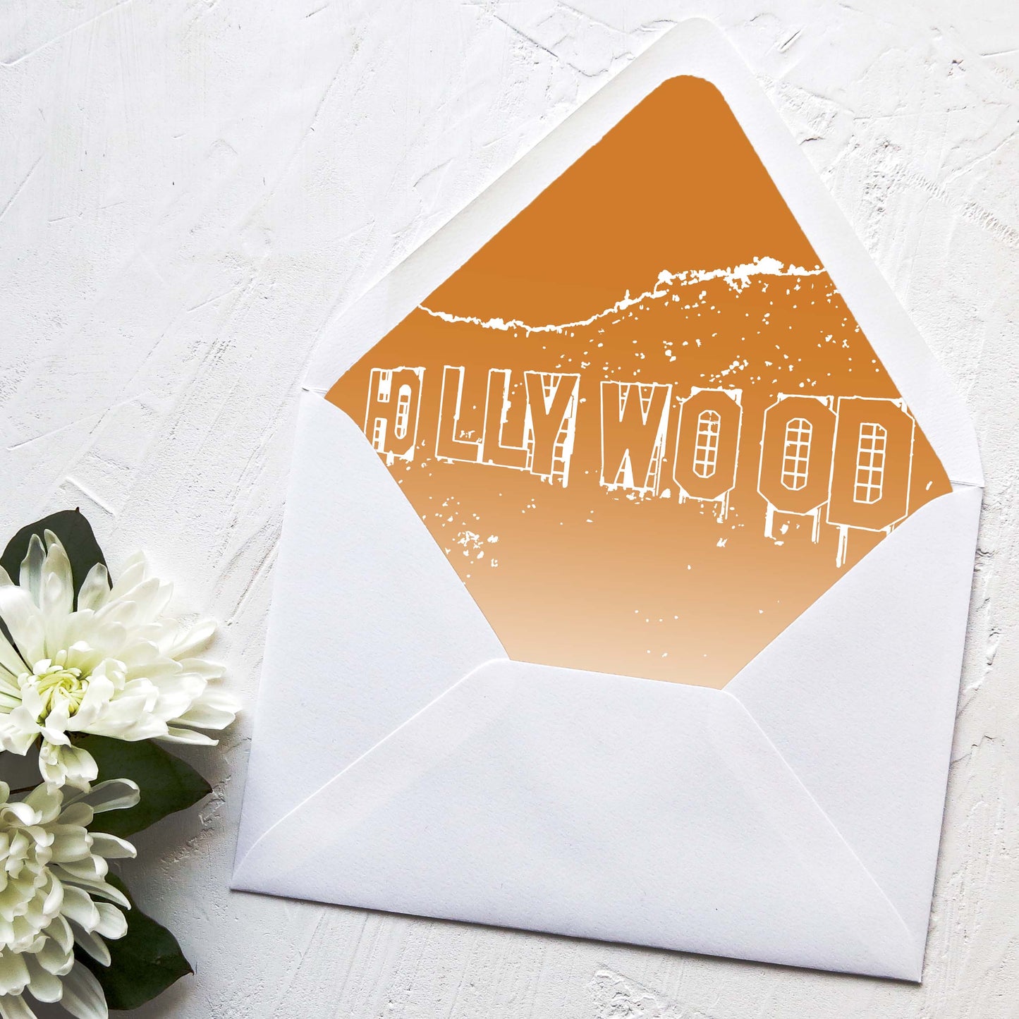 Los Angeles Wedding Invitation