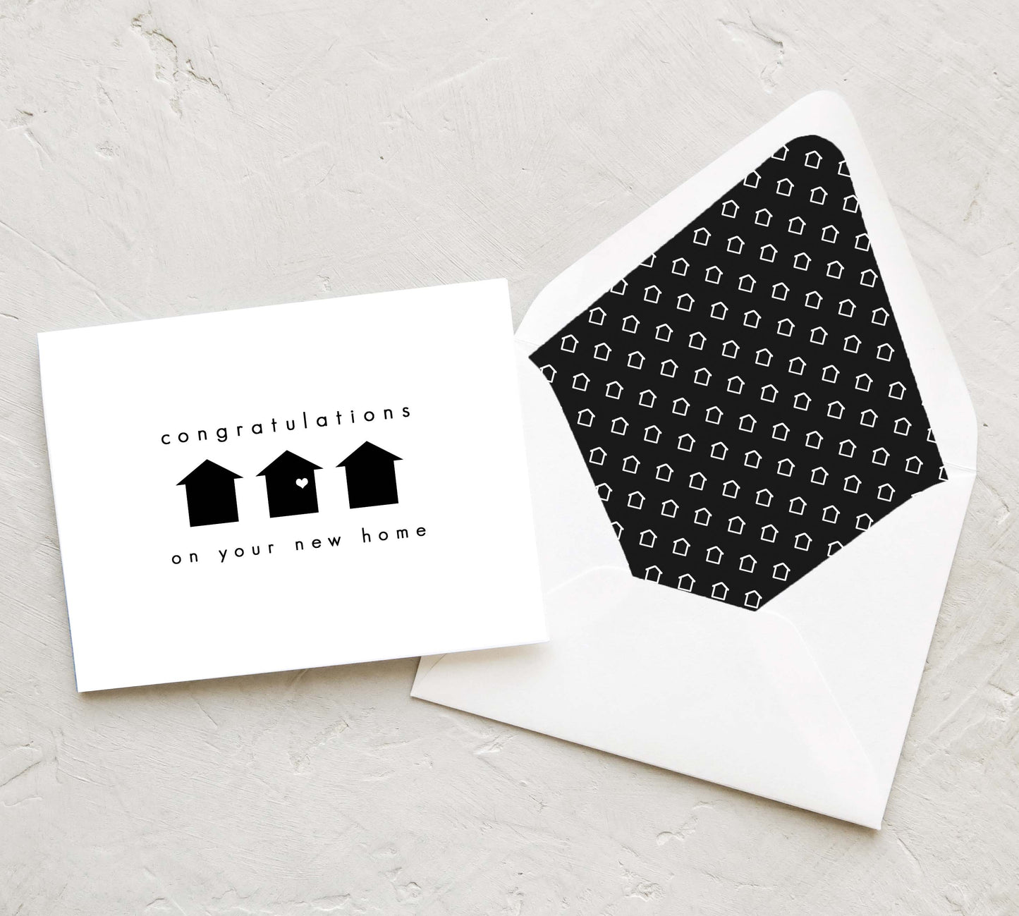 Geo - Congratulations on Your New Home Card (Set of 10)